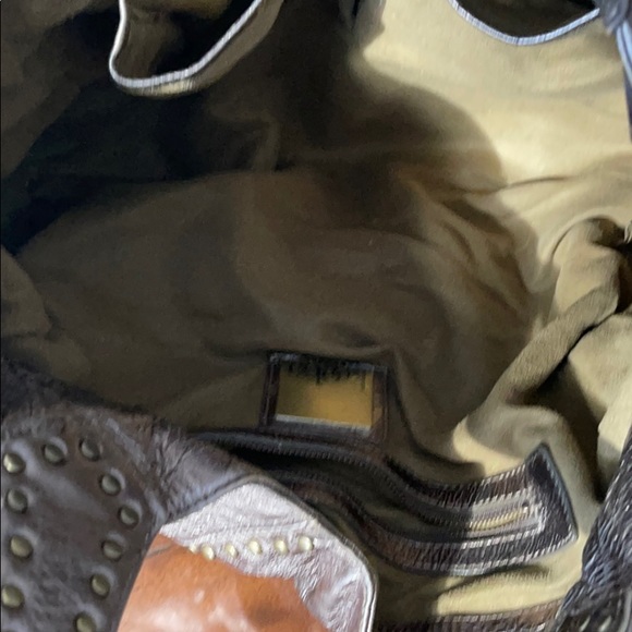 KOOBA metallic silver studded Marcelle hobo bag - Picture 11 of 14